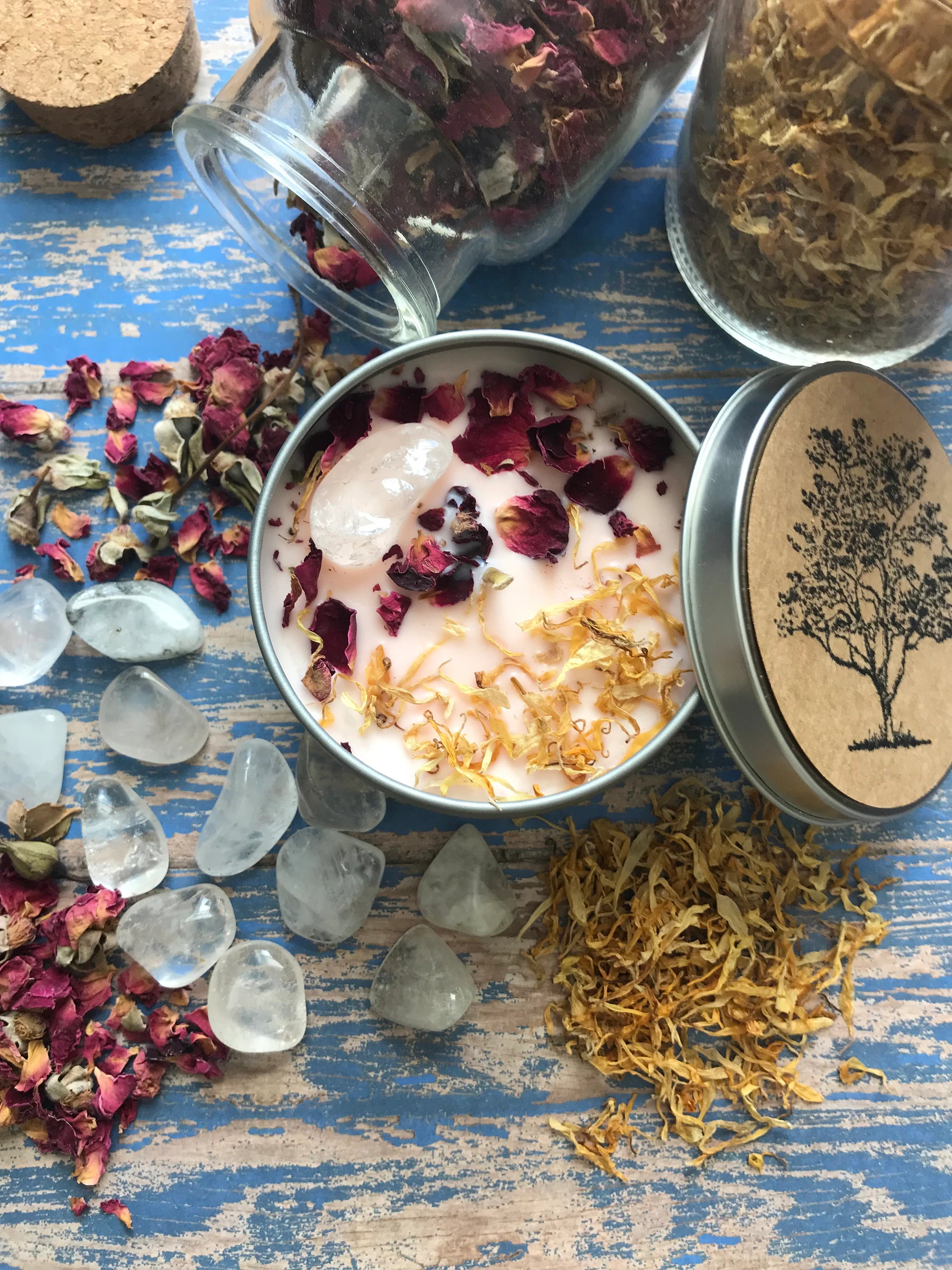 Toasted Marshmallows Soy Botanical Candle