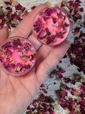 Red Rose Botanical Soy Tea Lights