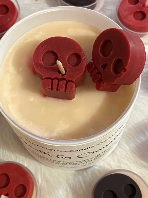 Cinnamon Skull Candle - 11 oz
