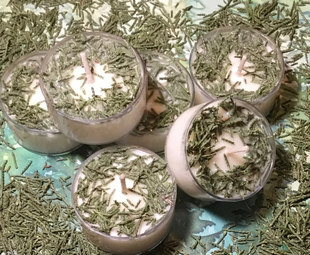 Fresh Cut Christmas Tree Soy Tea Lights