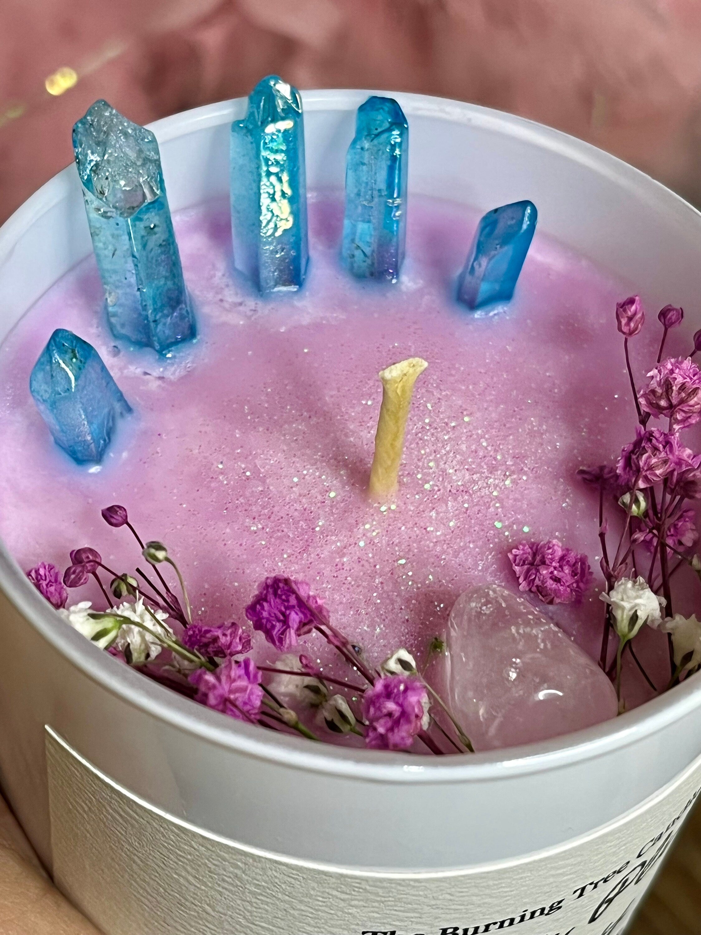 Sugar Plum Fairy Crystal Candle -11 oz