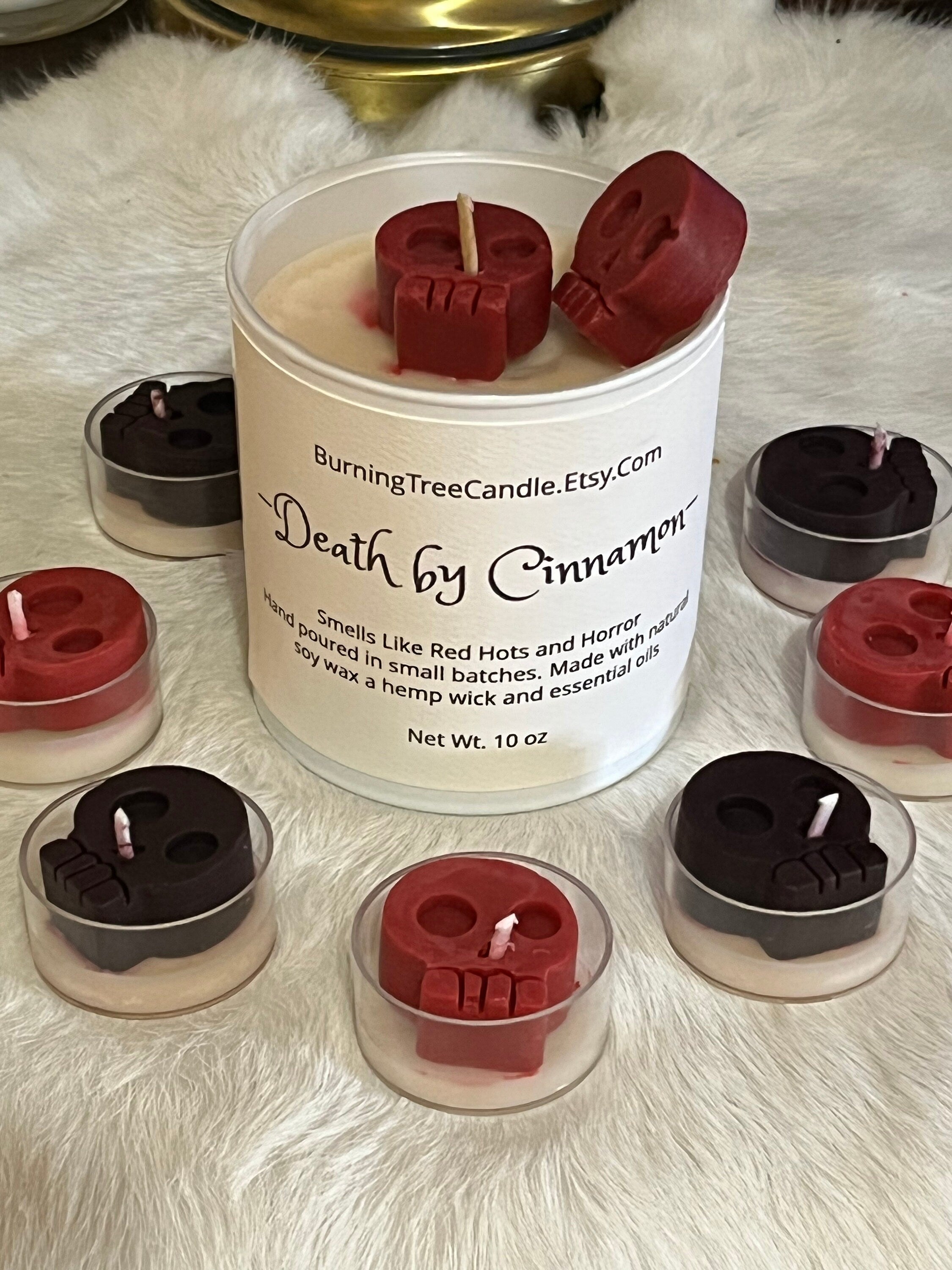 Cinnamon Skull Candle - 11 oz