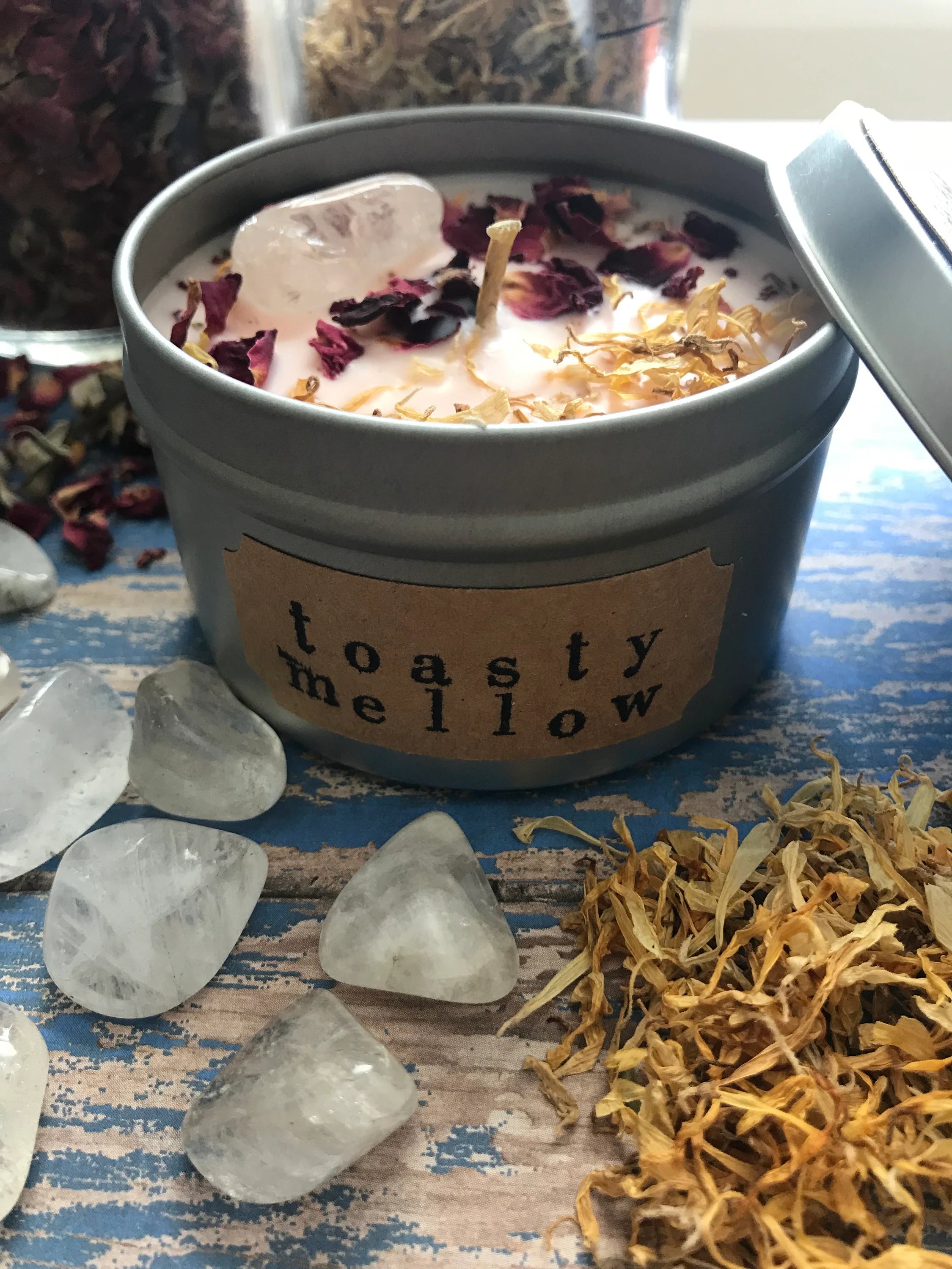 Toasted Marshmallows Soy Botanical Candle
