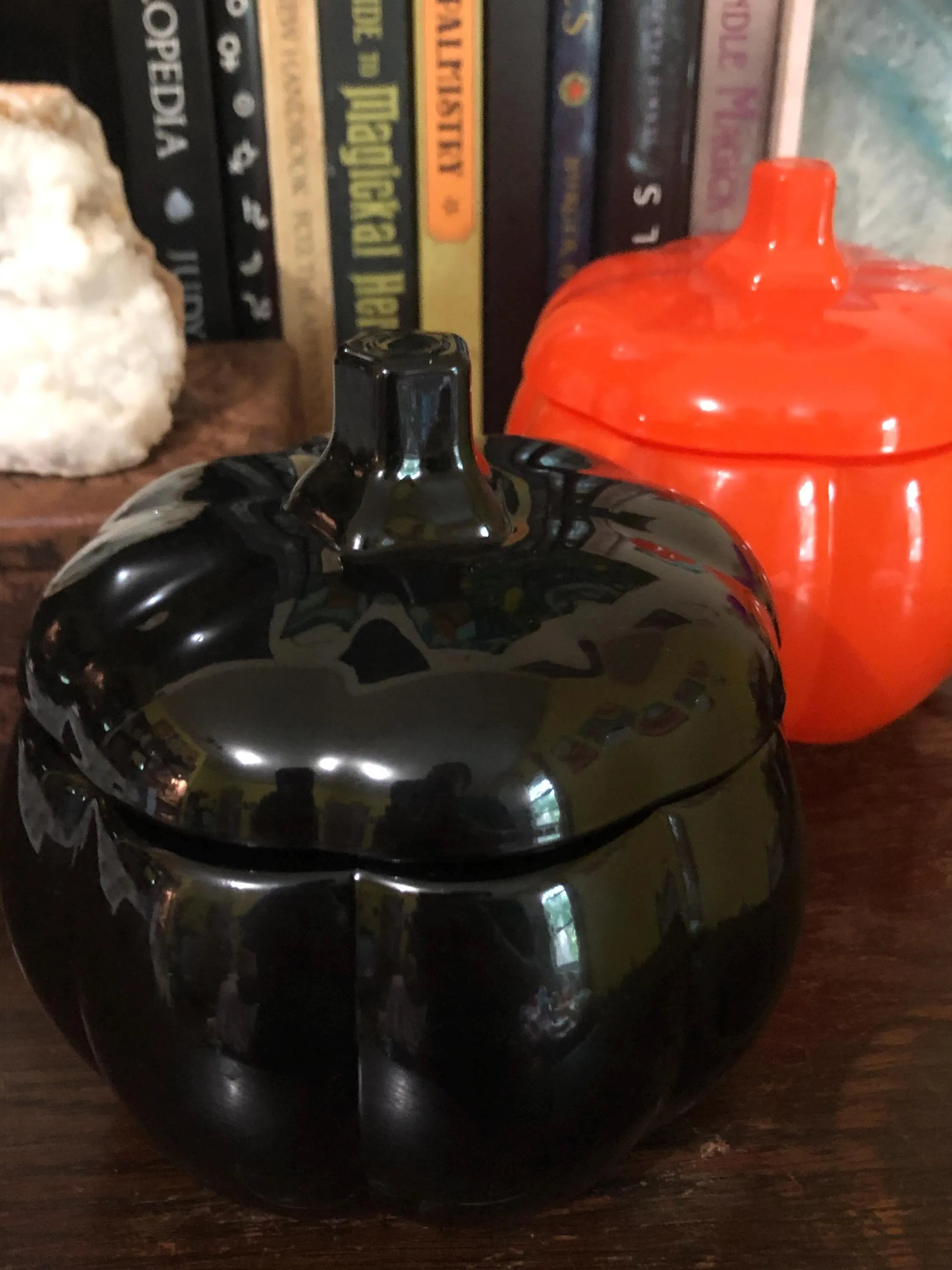 Large Glass Pumpkin Candle -18 oz - U Pick Scent