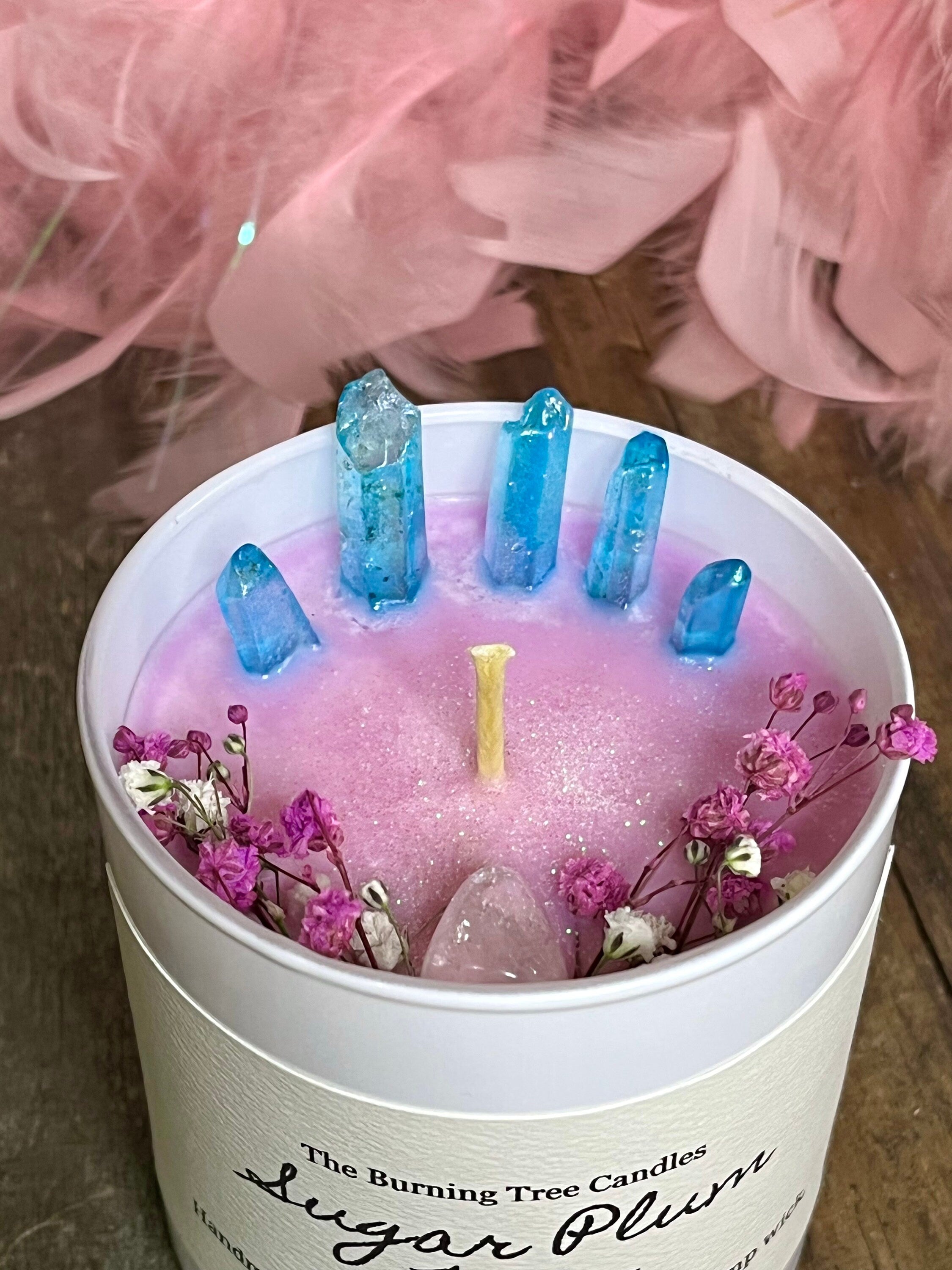 Sugar Plum Fairy Crystal Candle -11 oz