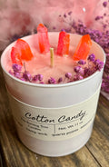 Cotton Candy Crystal Candle - 11 oz